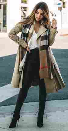Trench Coat Outfits Women-19 Ways to Wear Trench Coats this Winter (2)