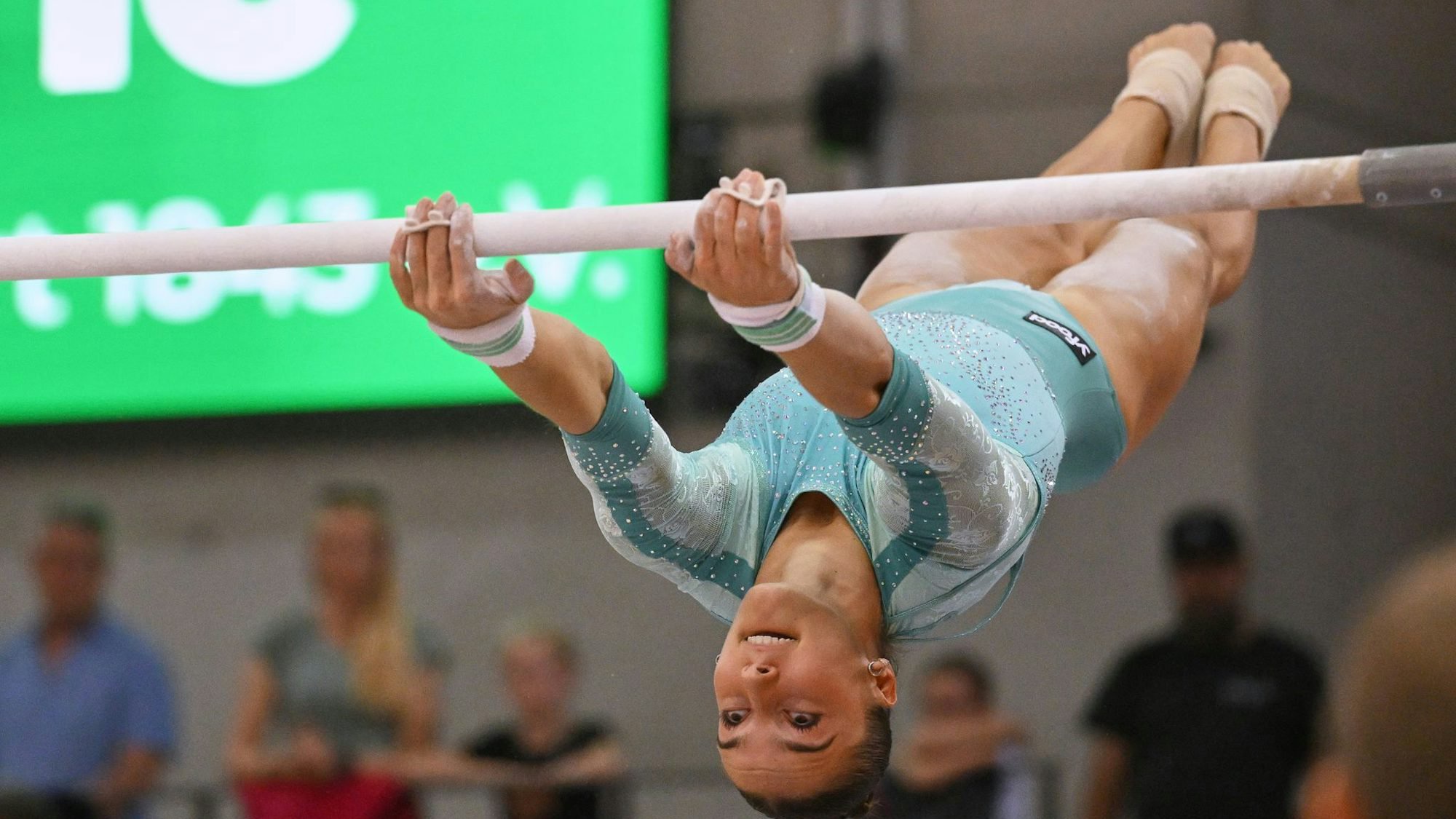 Steht im WM-Finale am Stufenbarren: Helen Kevric. (Archivbild)