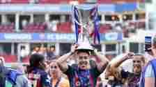 Lucy Bronze Barcelona Champions League trophy 2022-23