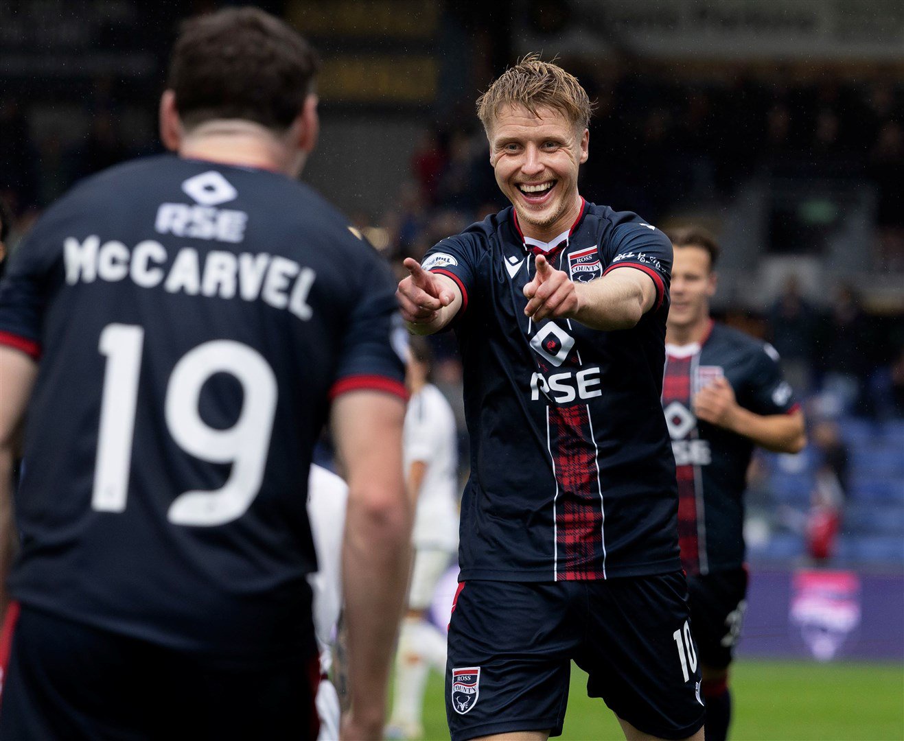 Ross County made it through to the knockout rounds as one of the top six teams in the league phase, meaning they are seeded for the second round. Picture: Ken Macpherson