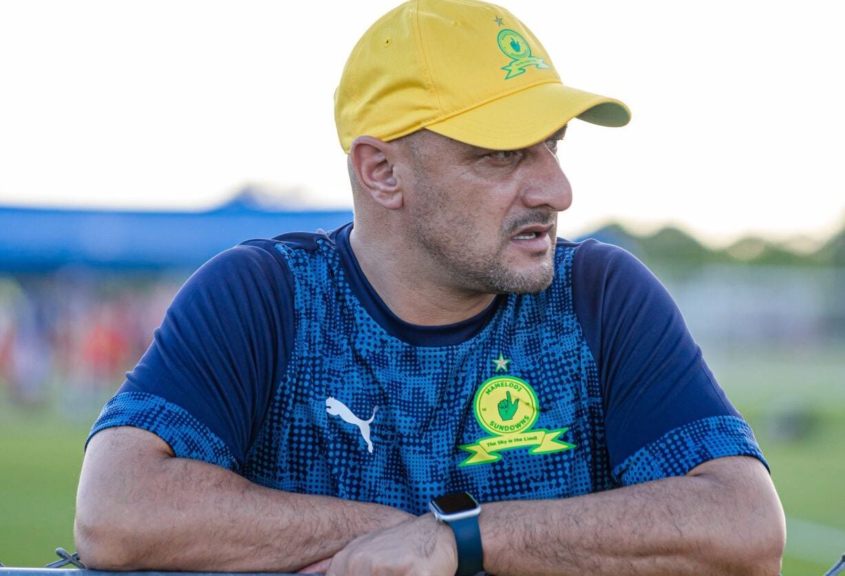 Goolam Valodia at Mamelodi Sundowns looking