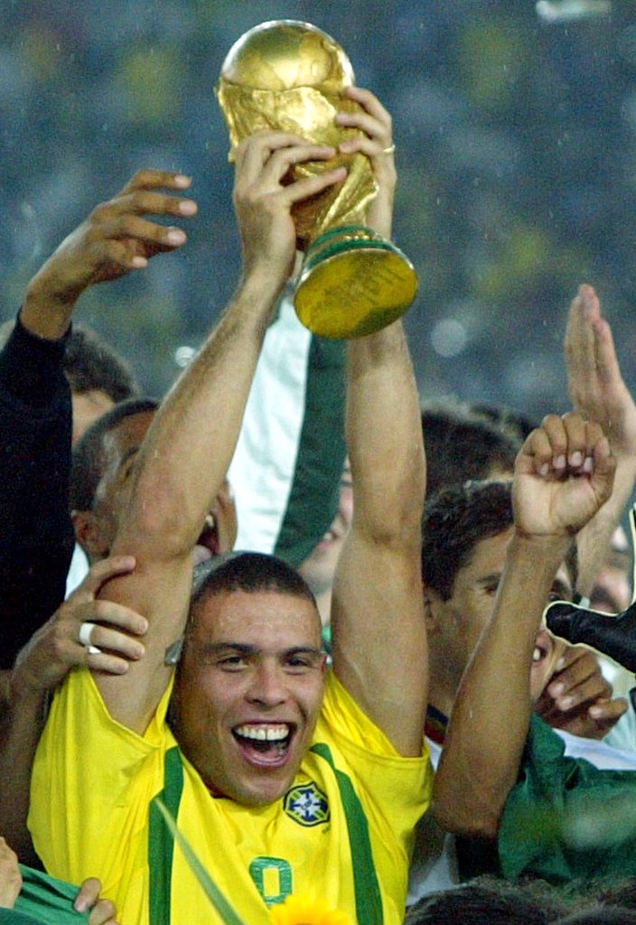 Ronaldo did help the Samba Boys to World Cup glory on two occasions