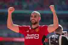 Amrabat started in the FA Cup final
