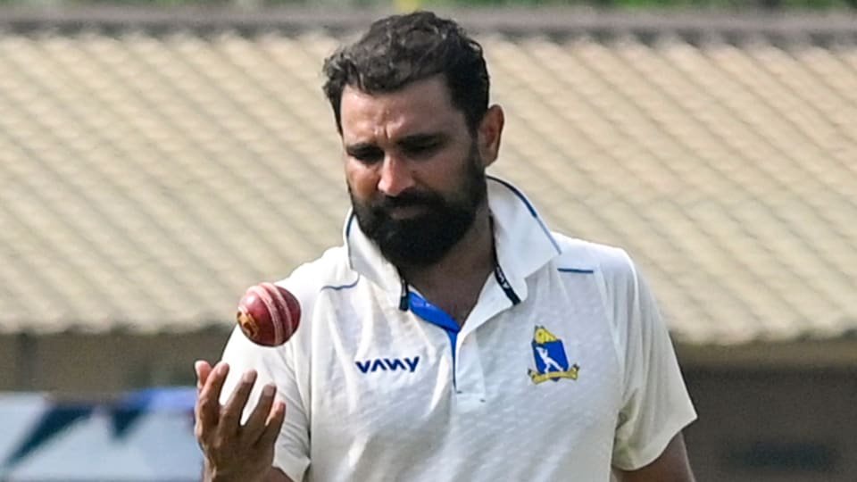 Mohammed Shami was once again among wickets (PTI)
