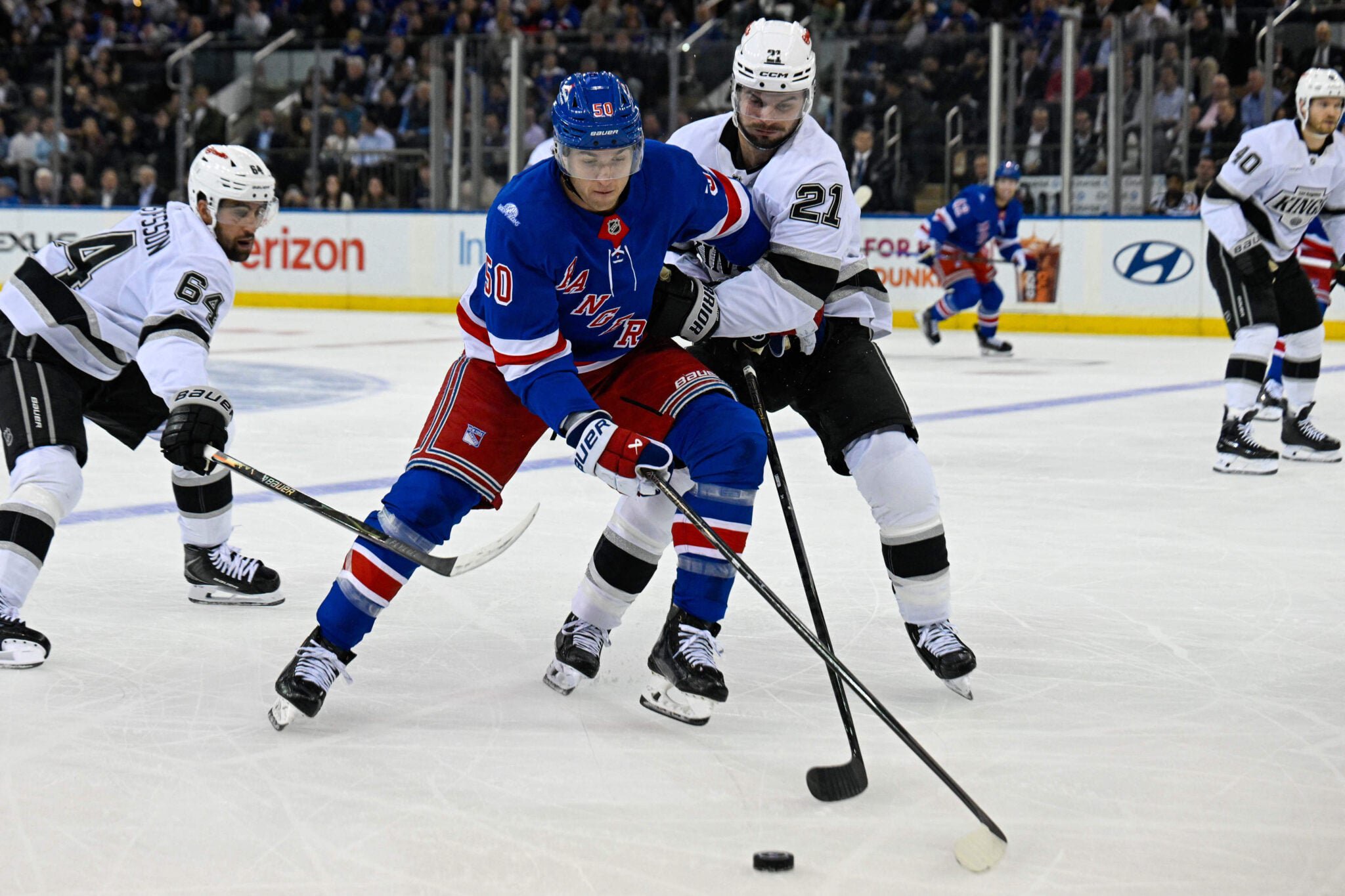 NHL: Los Angeles Kings at New York Rangers