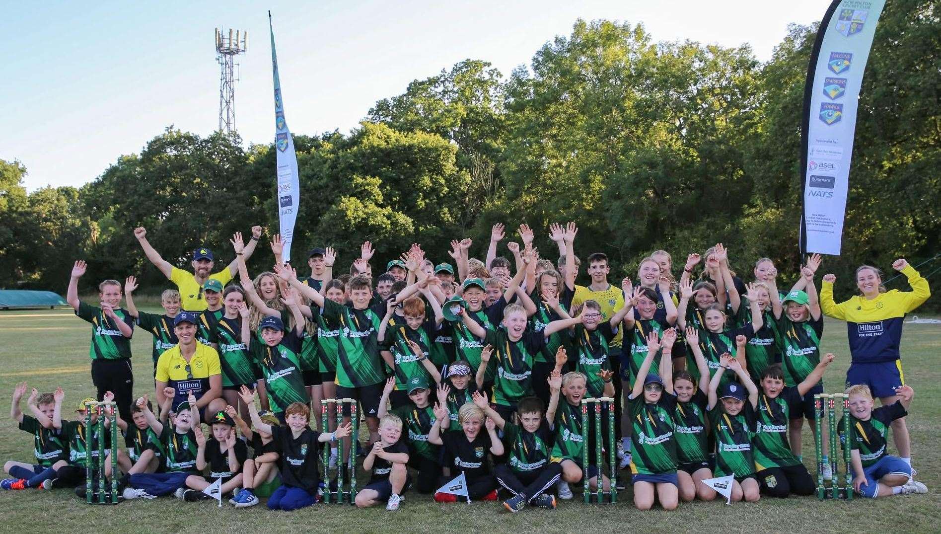 New Milton Cricket Club signed a 25-year deal to stay at Fernhill Sports Ground