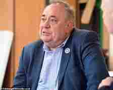 Former SNP leader Alex Salmond described the predicted result as 'the slaughter of the SNP'
