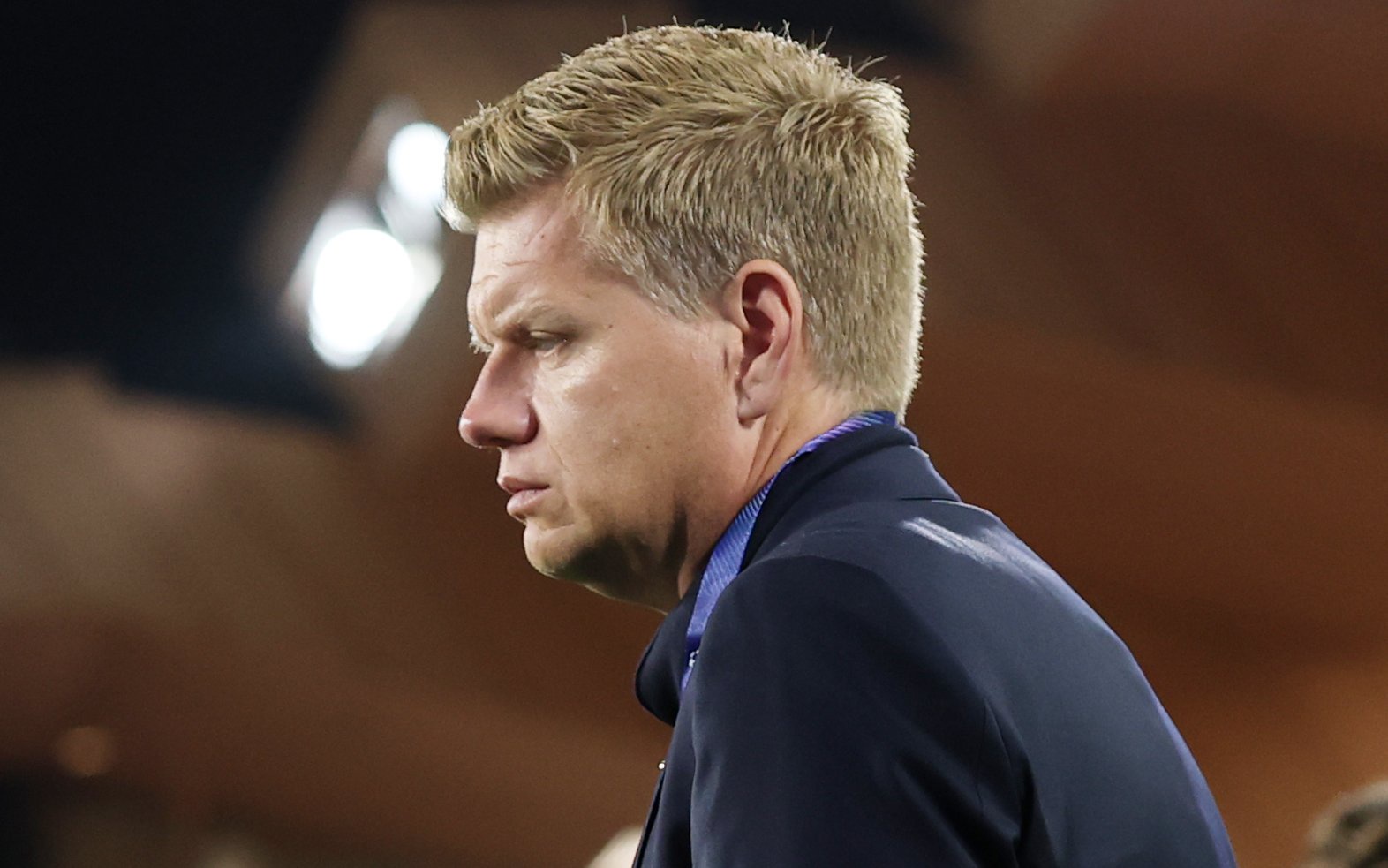 Johan Lange has overseen three dramatic years at Tottenham (Getty)