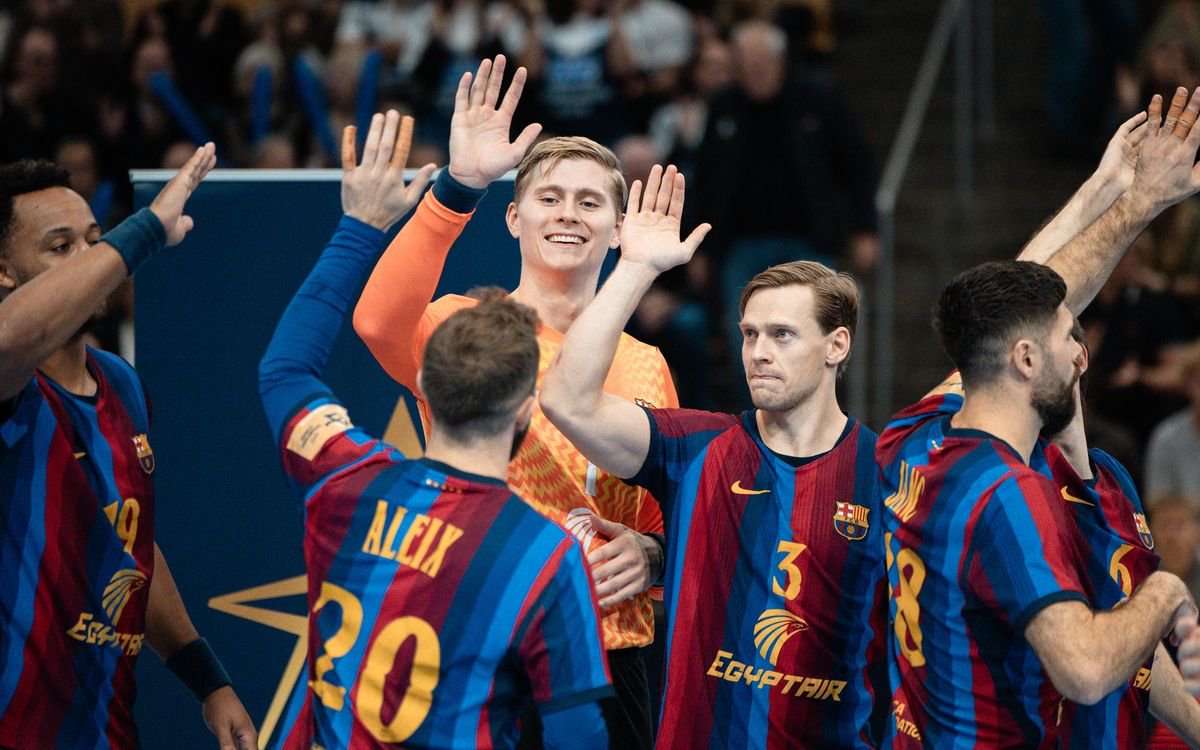 SAH Aarhus 27-30  Barça: Perfect end to group stage