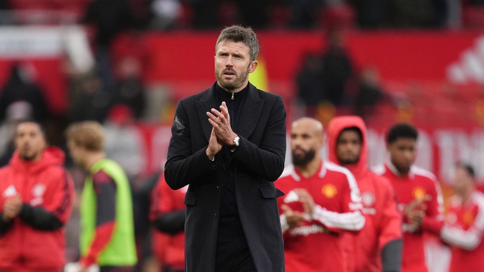Michael Carrick has had a difficult few weeks in charge of Manchester United