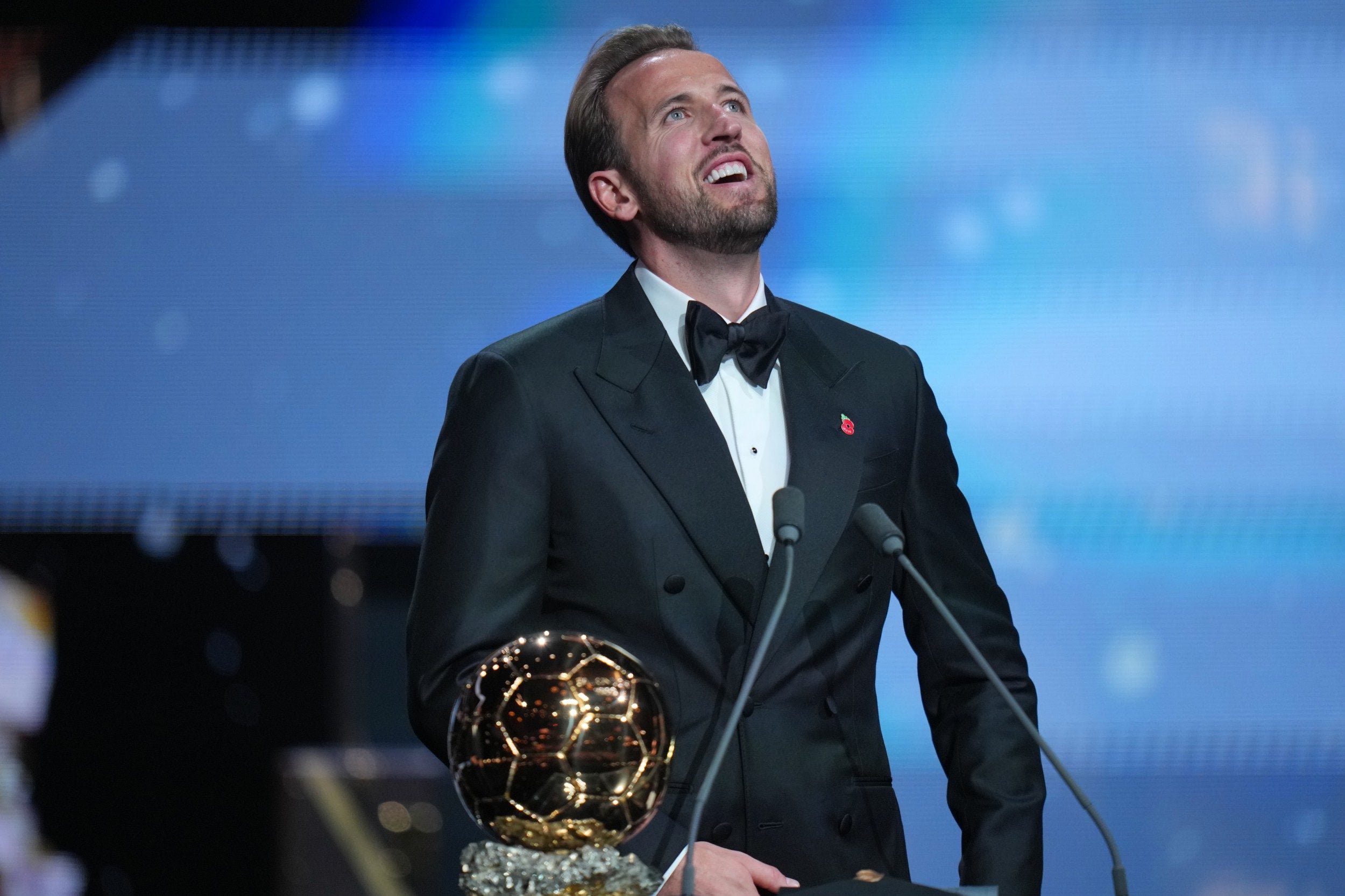 Kane's 73-goal season was rewarded with the Ballon d'Or crown