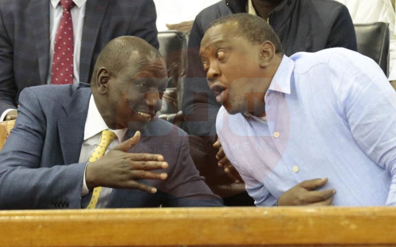 PHOTOS: Uhuru's funny facial expressions speaking to Ruto at the Akorino  Convention - The Standard Entertainment