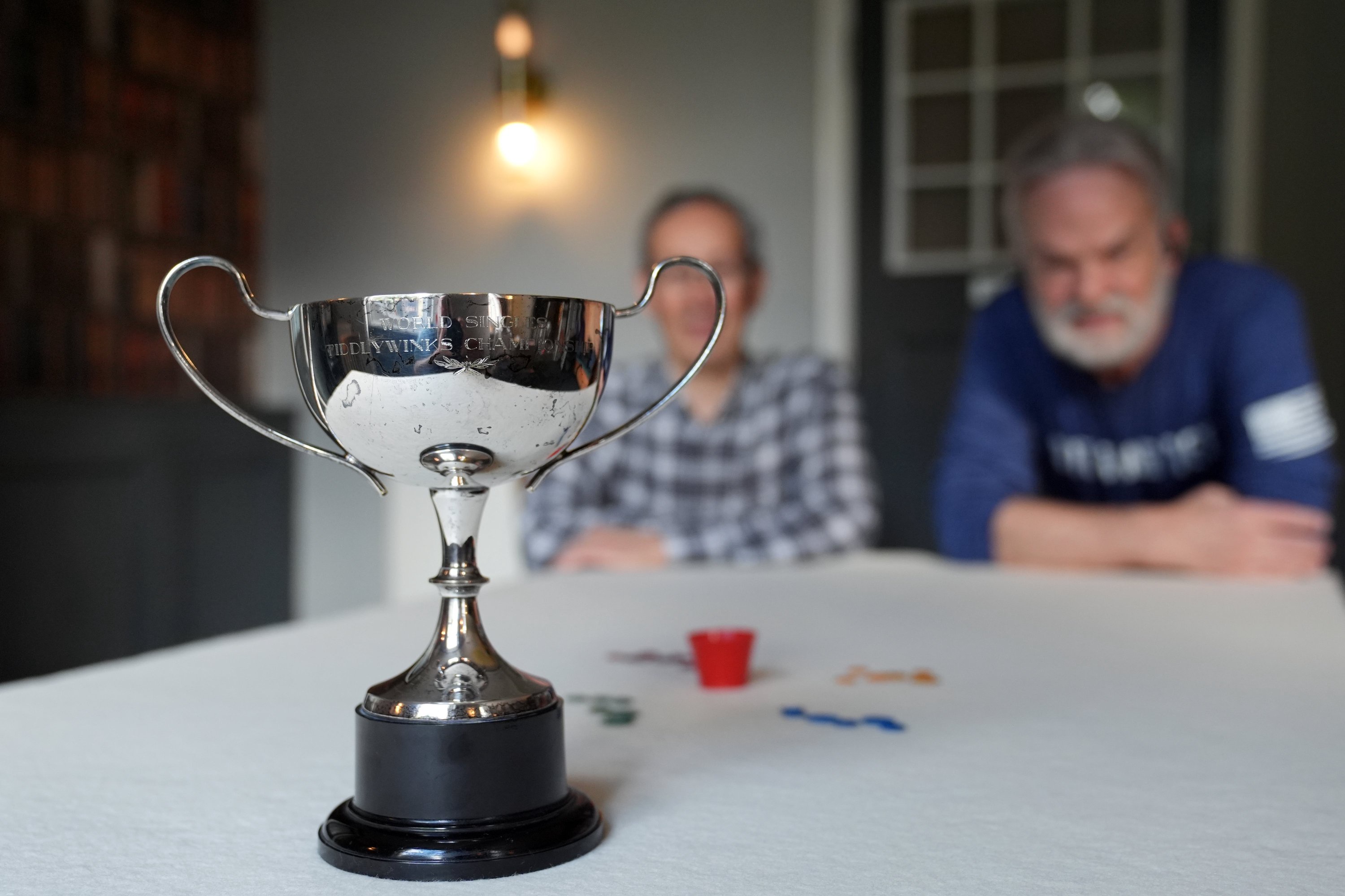 The glittering prize awaited Prof Barrie (Joe Giddens/ PA)