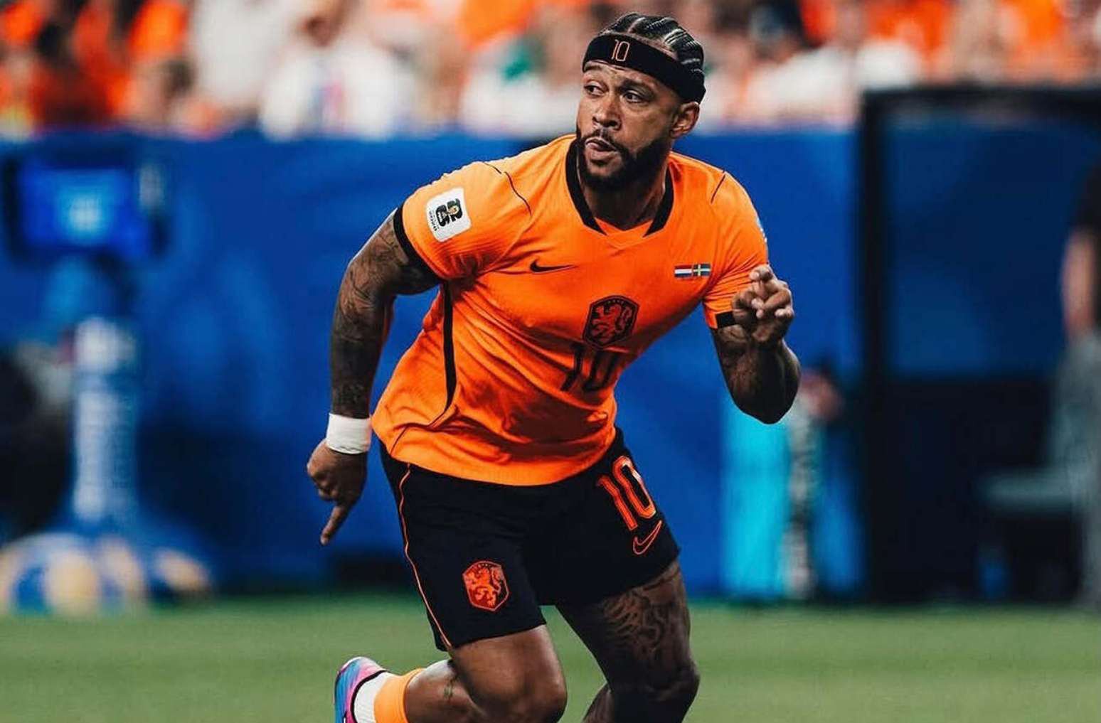 Na Copa do Mundo, Memphis teve desempenho apagado pela Holanda –