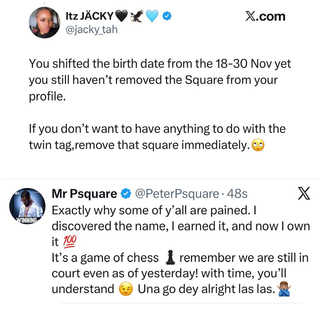 I discovered the name - Peter Okoye responds to X-user who asked him to drop the PSquare name after changing his birthday