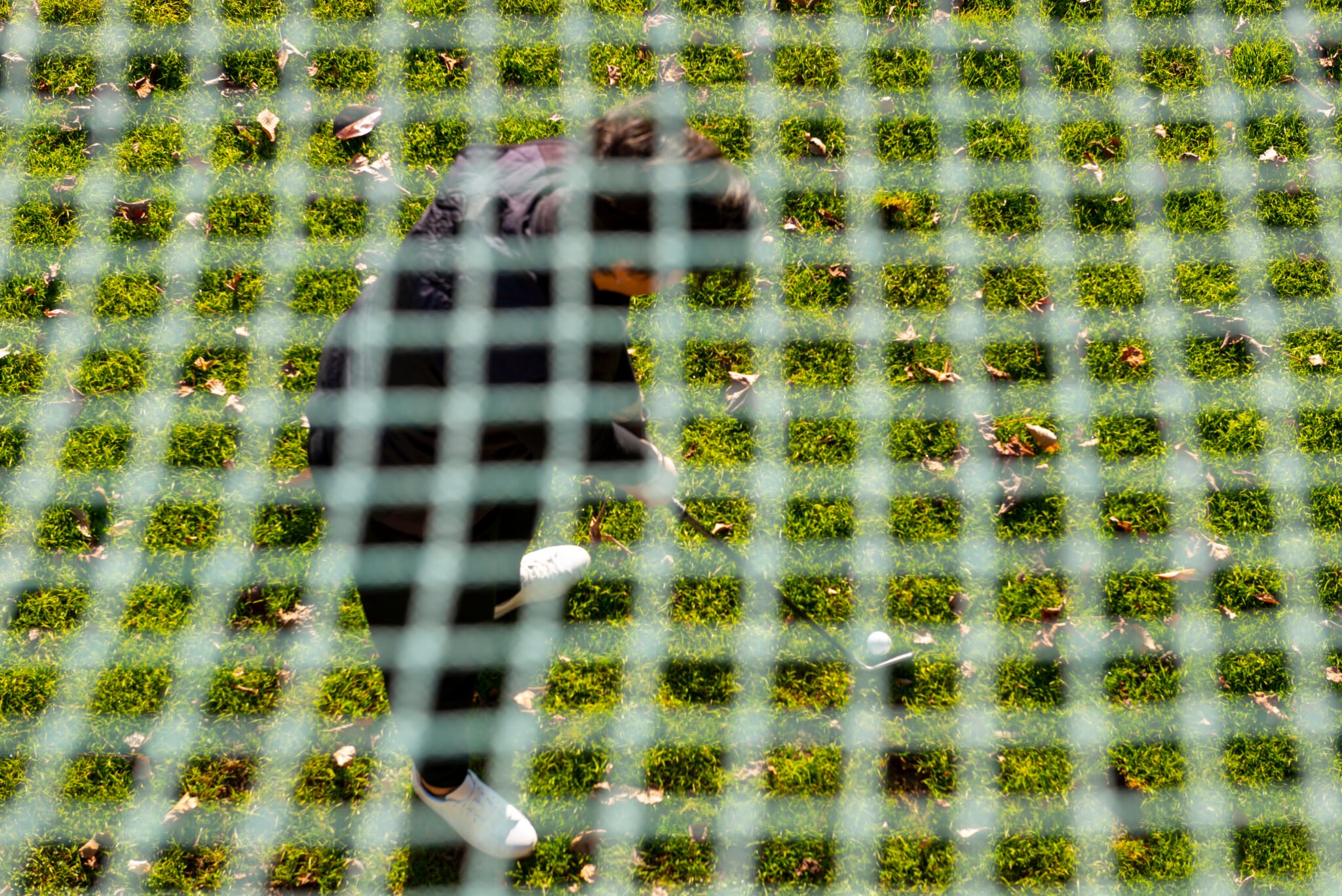 You could let someone else use the net, you know | Source: Adobe Stock Angry Club Golfer