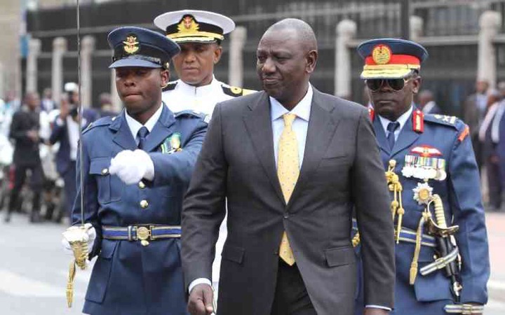 President William Ruto inspects first guard of honour in Parliament - The  Standard Health