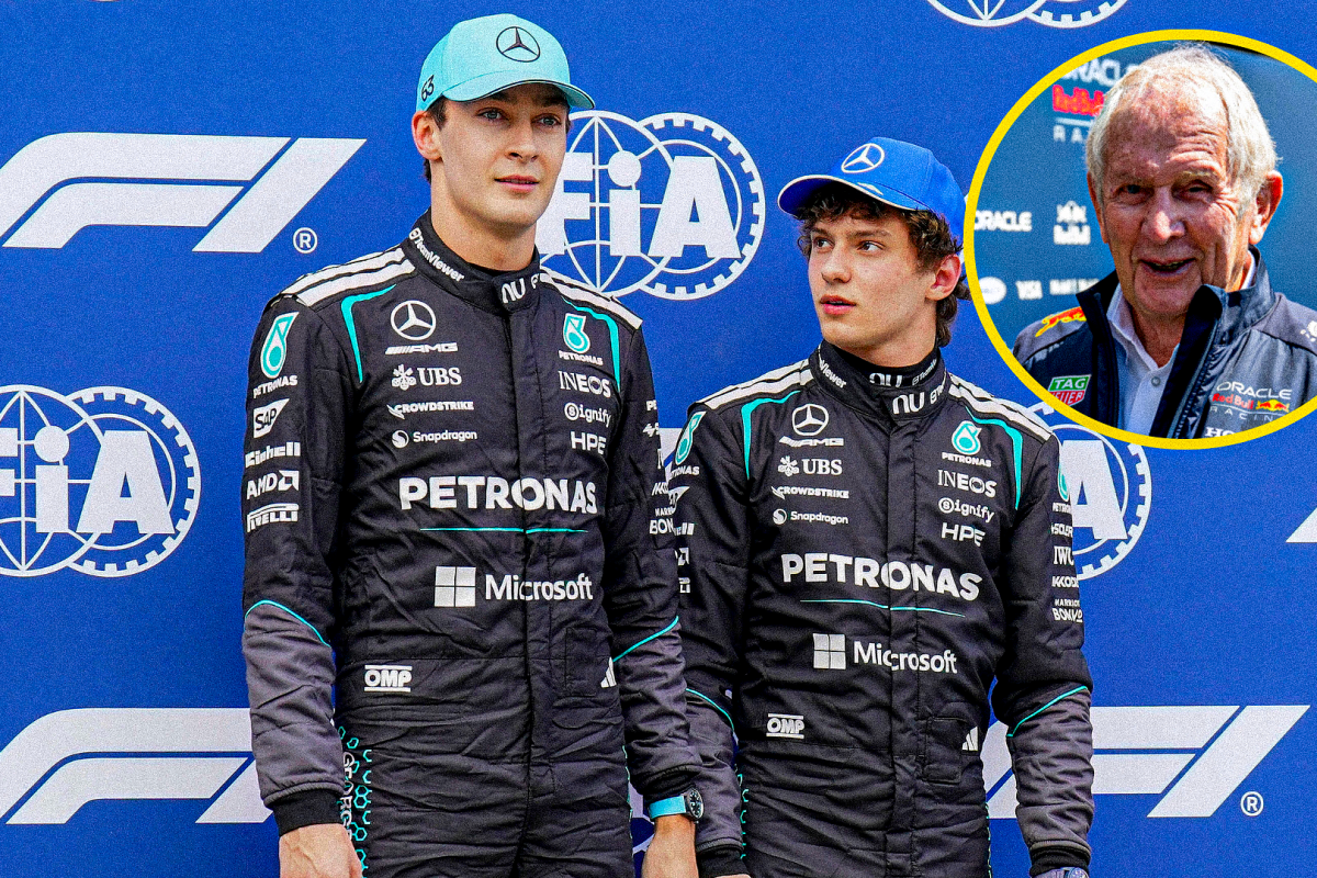 Marko, Antonelli, Russell, socials — Photo: © IMAGO