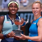 Gauff and Siniakova win first French Open doubles title