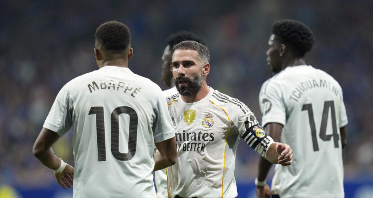 Kylian Mbappé et Daniel Carvajal 