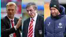 Roy Hodgson, David Moyes and Graham Potter
