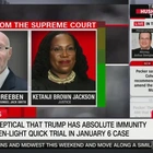 Justice Ketanji Brown Jackson Invokes ‘The Former Guy’ Trump Nickname In Final Leg Of Supreme Court Immunity Hearing