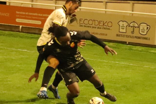 R1. CA Lisieux-QRM 2-2. (© Le Pays d'Auge)