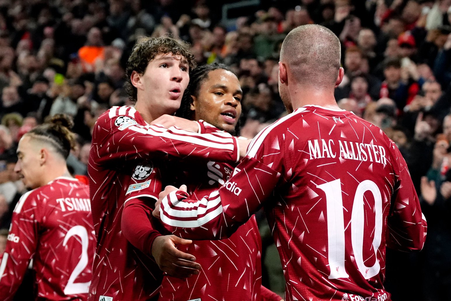 Rio Ngumoha starred in Liverpool’s 4-3 win over Villarreal