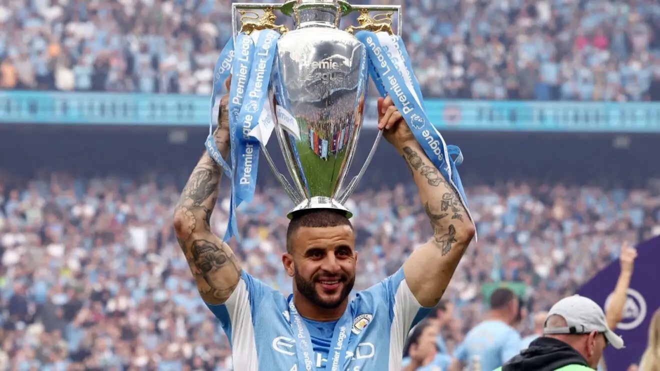 Former Man City defender Kyle Walker