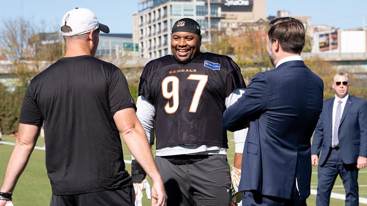 JD Vance and Dexter Lawrence