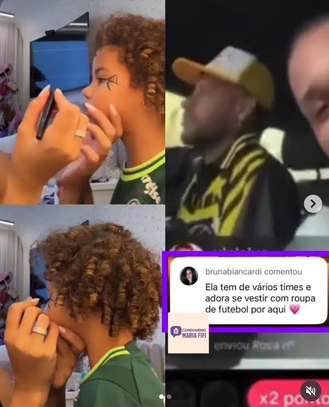 Neymar Jr se pronunciou após ver Mavie com camisa do Palmeiras