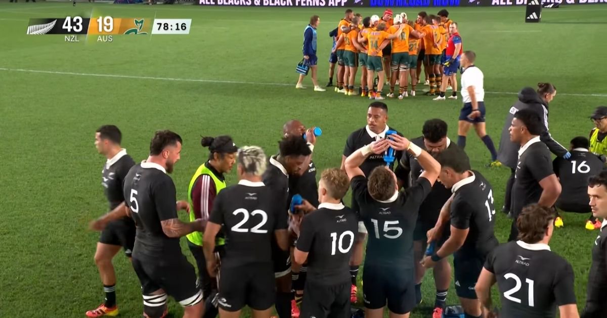 50-19 à Eden Park, douze défaites de rang : les chiffres font mal. Pourtant, les Wallabies ont des pistes très concrètes pour répondre aux All Blacks. Crédit : Screenshot All Blacks