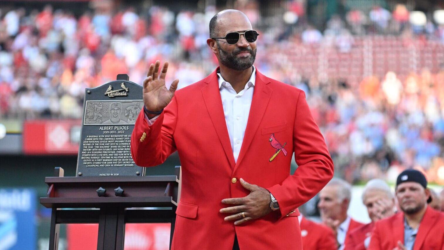 Pujols talks managerial pursuit, kids sports in wide-ranging interview