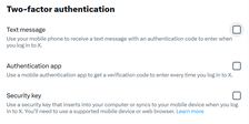 activating two factor authentication on twitter