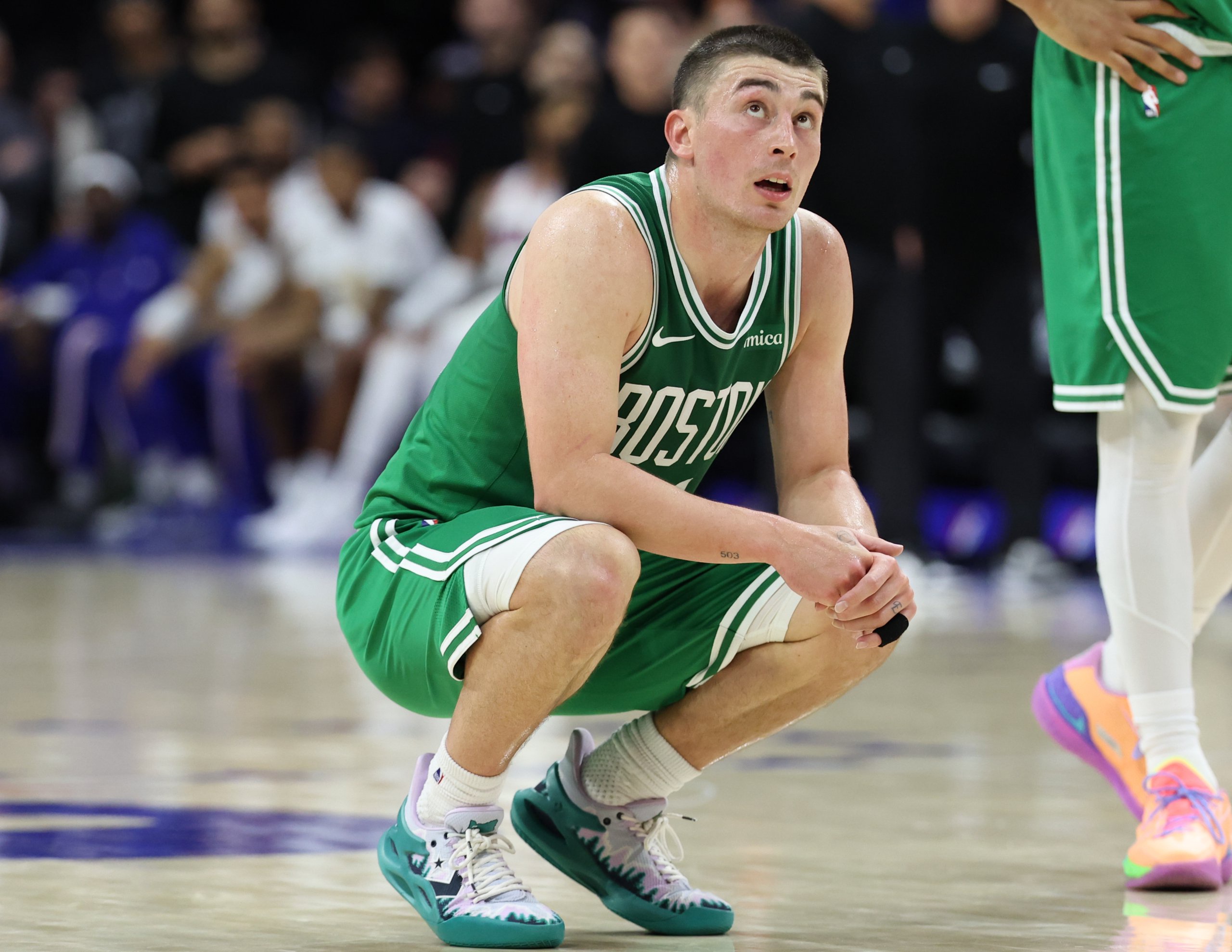 NBA: Boston Celtics at Philadelphia 76ers