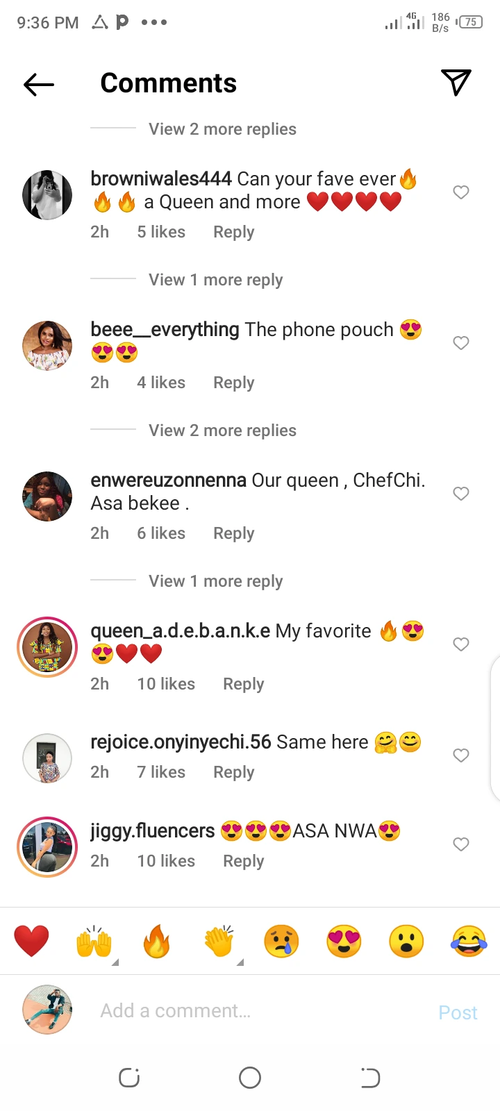 instagram - Reactions as Chioma Rowland Shares a Photo of Herself on Instagram  2cd57c3cd35345adbf8ae5438115fa3c?quality=uhq&format=webp&resize=720