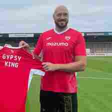 Tyson Fury is a proud backer of his local team