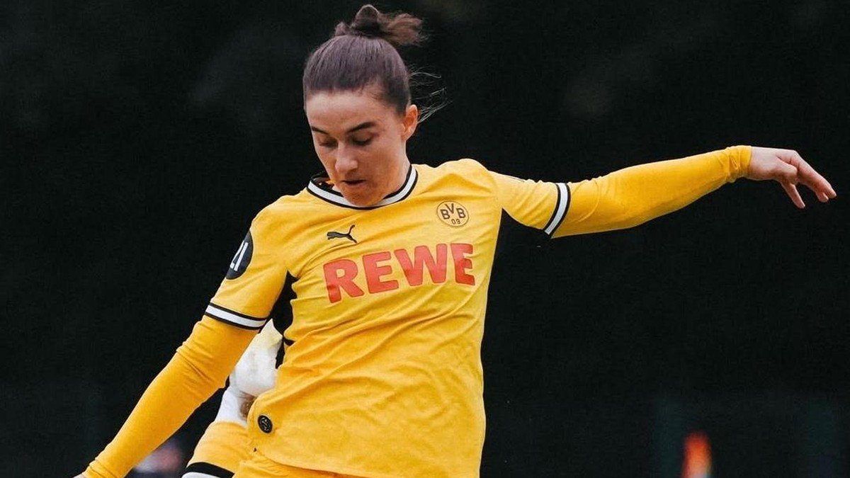 Nach überstandener Verletzung zurück in Schwarz-Gelb: BVB-Spielerin Marina Scholz.