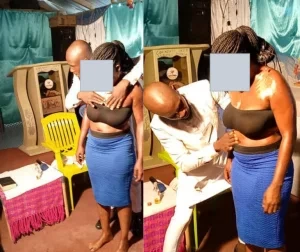 2ce1e4ef6ae24e5eb46a3bb01c53c515?quality=uhq&format=webp&resize=720 Shocking As Another Pastor Caught On Camera Bathing Members In Church  -WATCH