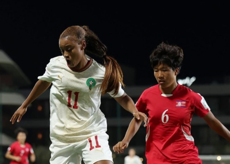 Morocco’s U-17 women’s national team suffered a heavy 6-0 defeat to North Korea on Wednesday, October 28, ending their campaign in the Round of 16 of the FIFA U-17 Women’s World Cup.