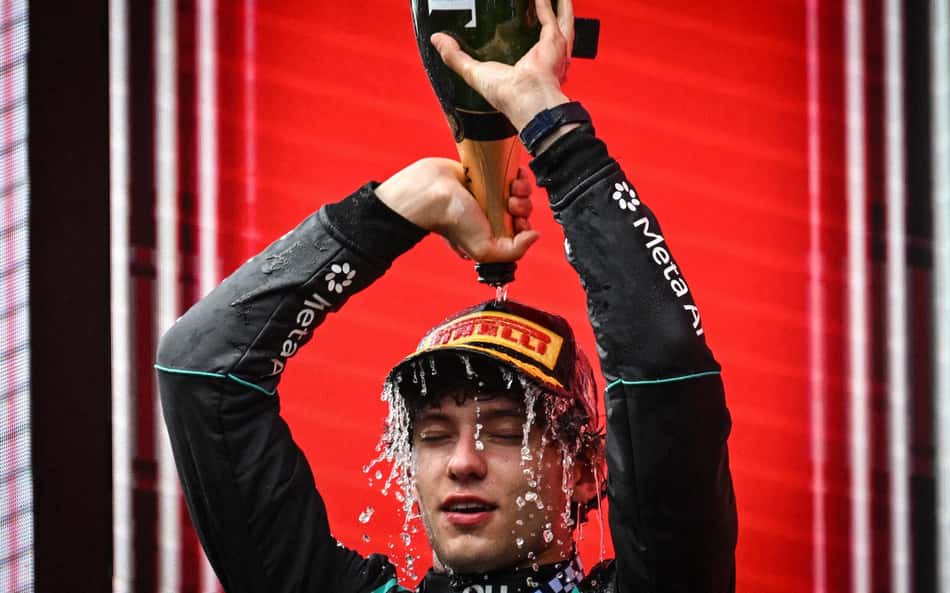 Kimi Antonelli no GP da Bélgica pela F1 2026