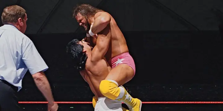 Randy Savage v Ricky Steamboat WrestleMania 3 Cropped