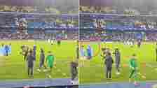 Fans spot what Erling Haaland did as Man City players left the pitch