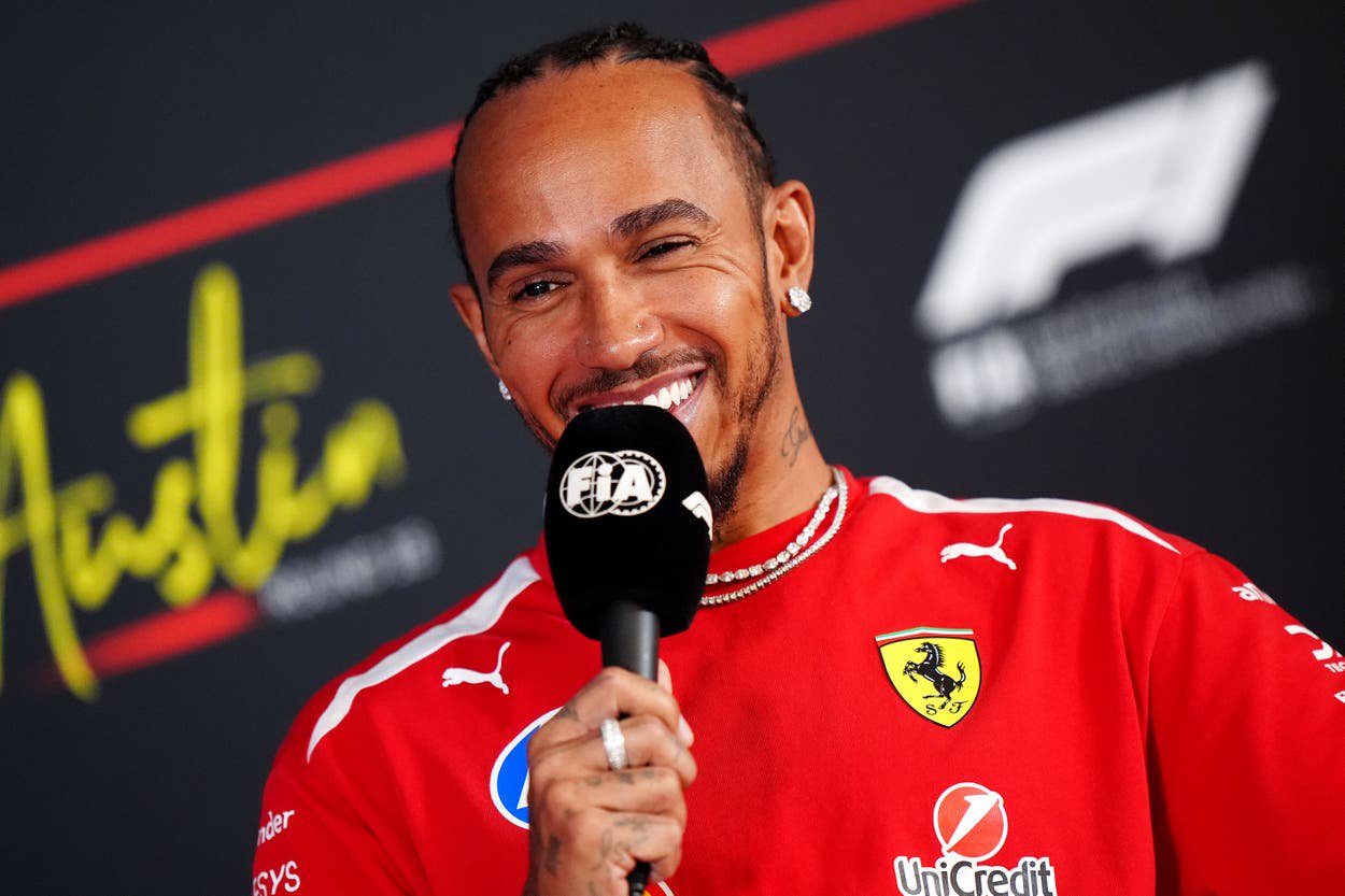 Lewis Hamilton has vowed to race on until the 2030s (Bradley Collyer/PA)