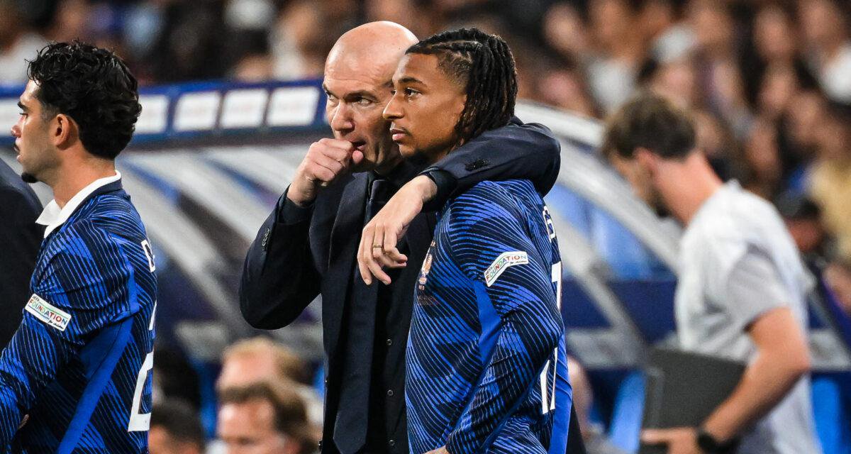 Zinédine Zidane et Michael Olise