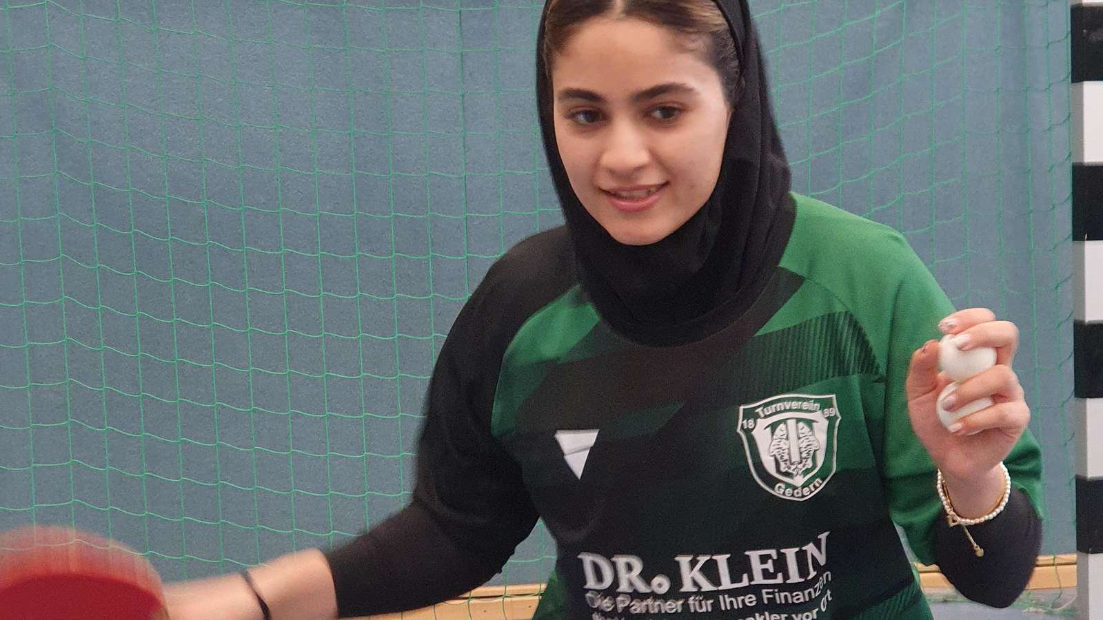Zeinab Shamsi Yazdeli spielt seit dieser Saison für Oberligist TV Gedern.