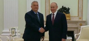 Hungary’s Orbán visits Moscow, seeks Putin’s ‘perspective’