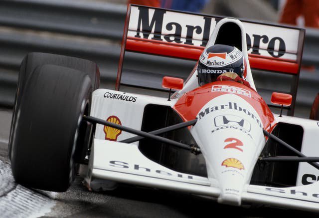 Gerhard Berger drove the 1991 McLaren car