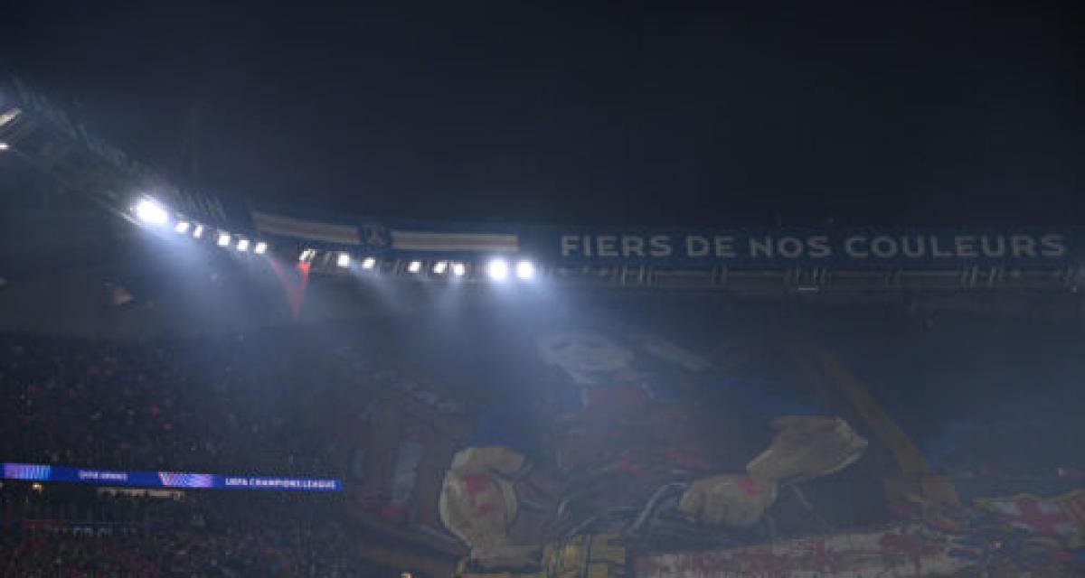 Les supporters parisiens 