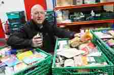 John McCorry, CEO of the West End Food Bank in Newcastle